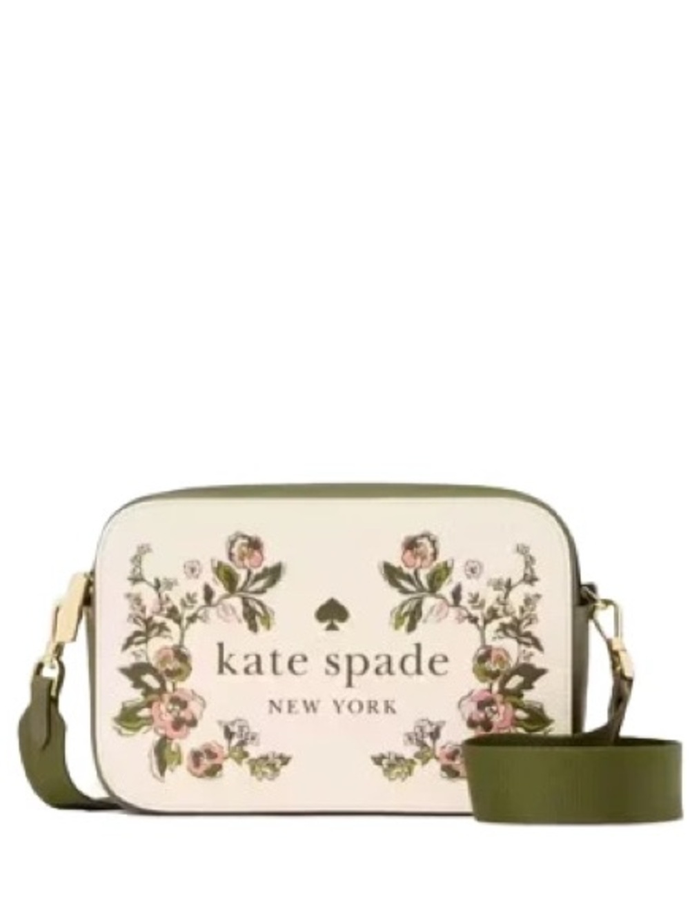 ♠️🍀♠️ Kate Spade New York OH SNAP FLORAL CAMERA BAG